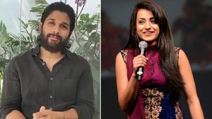 Trisha Revealed Allu Arjun's Secret Social Media Account