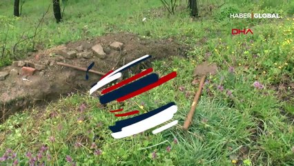 TEM kenarında 35 metre uzunluğunda çukur kazdı, sonu korkunç bitti