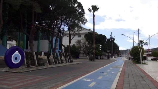 Turizm merkezlerinde Evde kal çağrısına uyuldu