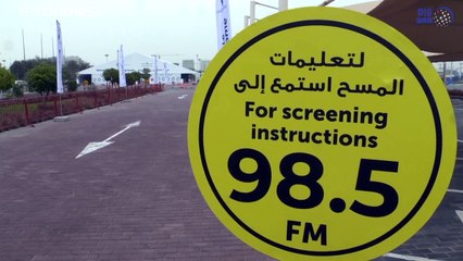 شاهد: أبوظبي تدشن مركز اختبار لفيروس كورونا من السيارة هو الأول في الخليج