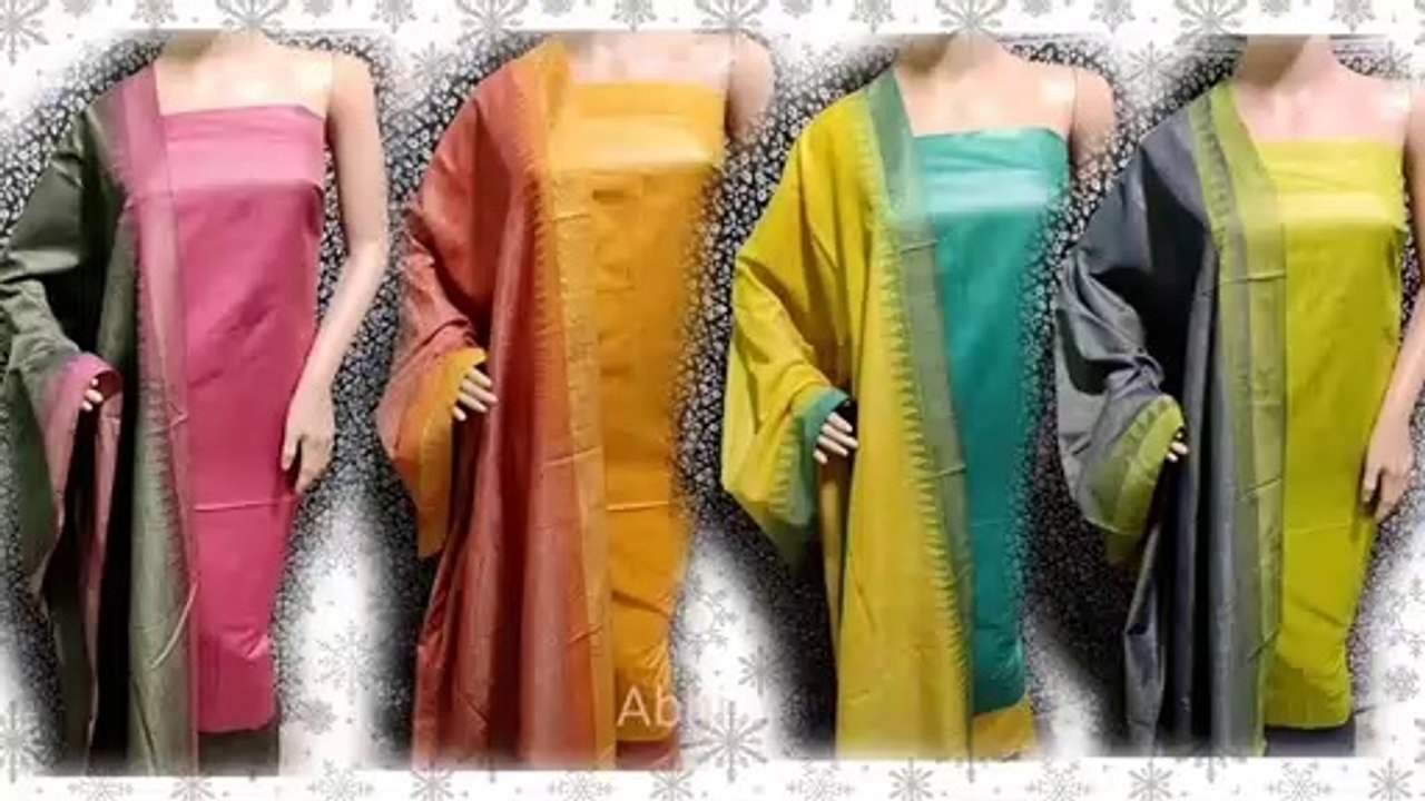 Women's Suits | Women Dress Materials | Women Khadi Cotton Suits |