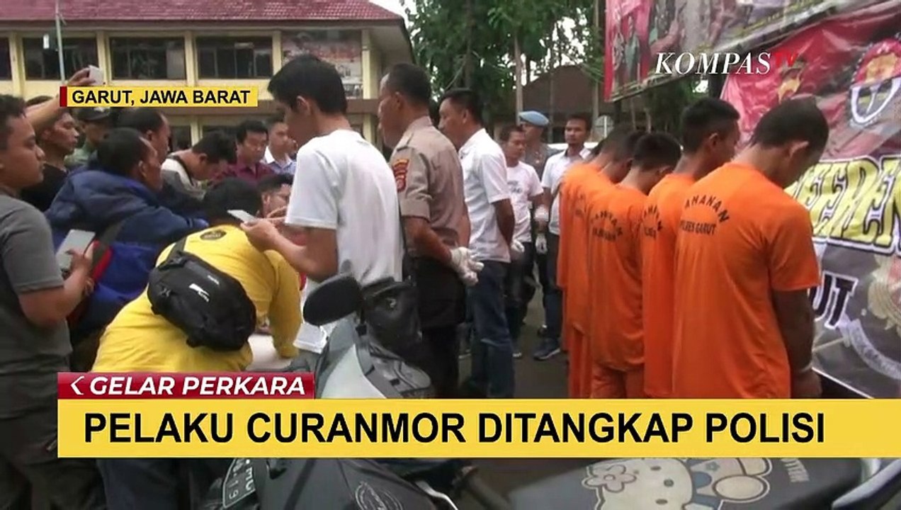 Polres Garut Tangkap Komplotan Spesialis Curanmor
