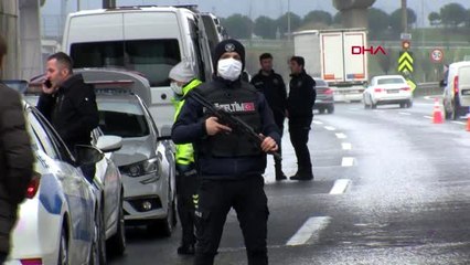 TUZLA TEM OTOYOLU'NDA KORONAVİRÜS DENETİMİ