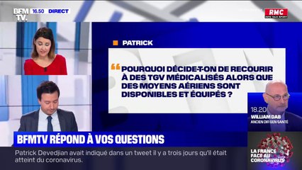 Video herunterladen: Pourquoi utiliser des TGV médicalisés alors que des moyens aériens sont disponibles? BFMTV répond à vos questions