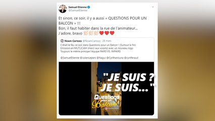 Un comédien divertit ses voisins en réinventant "Question pour un champion"