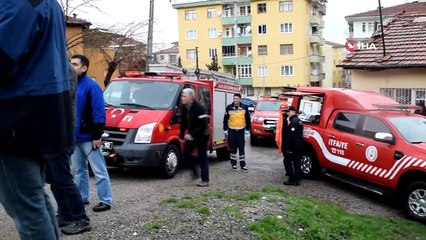 Malatya'da 2 katlı metruk bir ev çöktü