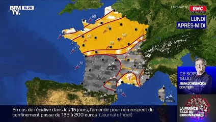 La météo pour ce lundi 30 mars 2020