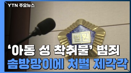 양형기준 없는 '아동 성 착취물' 범죄...처벌도 제각각 / YTN