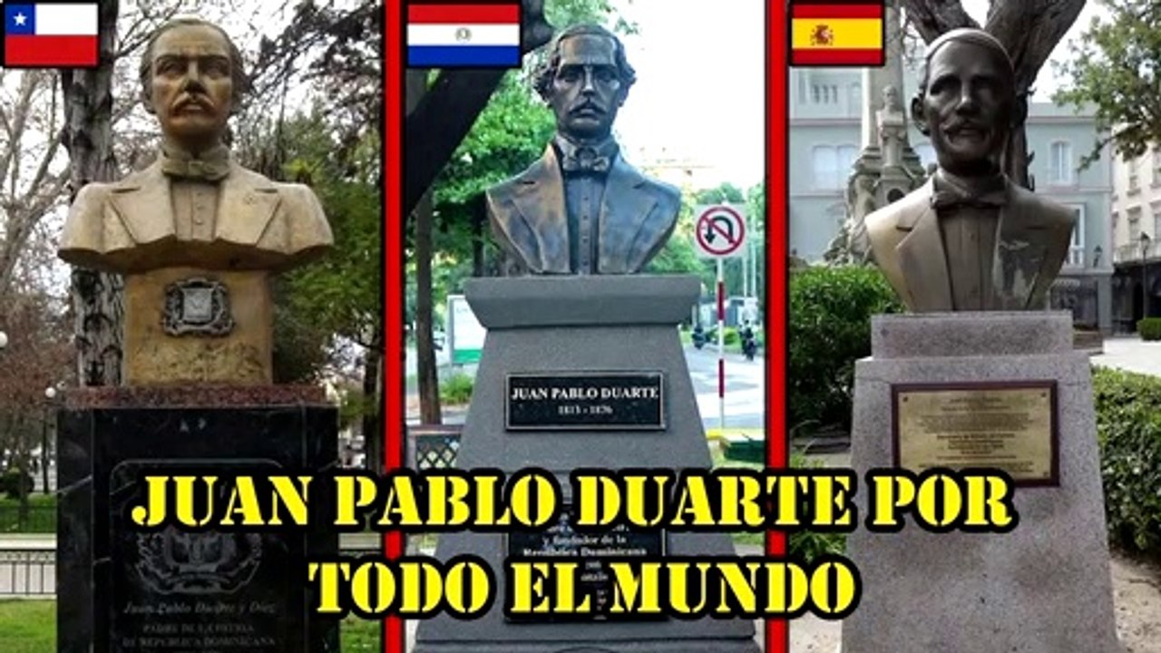 Juan Pablo Duarte por todo el Mundo