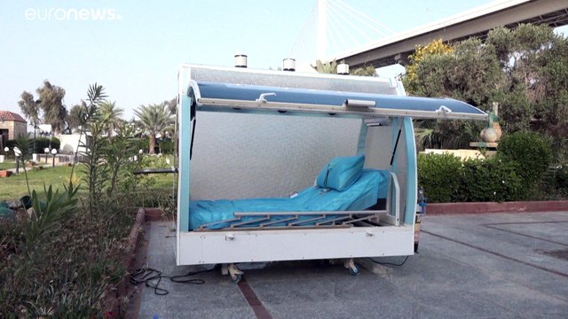 فيديو: مهندس عراقي يبتكر سرير الحياة للحد من انتشار فيروس كورونا