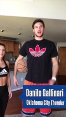 Balance and Stretch Drill with Danilo Gallinari
