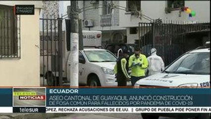Ecuador: se construirá una fosa común para las víctimas del Covid-19
