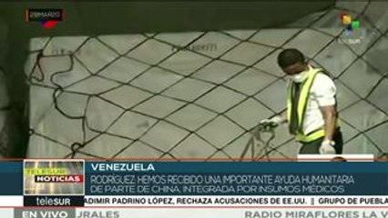 Venezuela agradece la ayuda humanitaria médica enviada por China