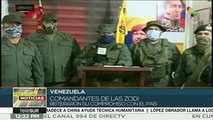 Venezuela: comandantes de las ZODI reiteran compromiso con el país