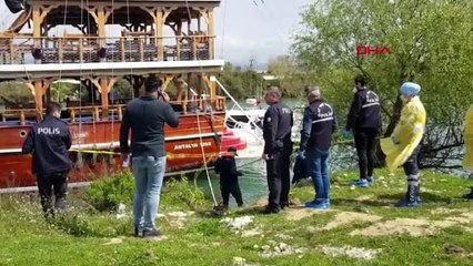 ANTALYA Seyyar tatlıcı girdiği ırmakta boğuldu