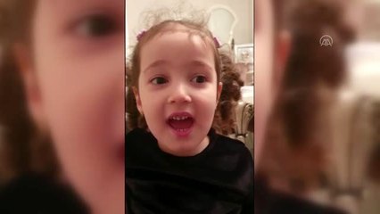 Milletvekilinin minik kızından "Evde kal Türkiye" çağrısı