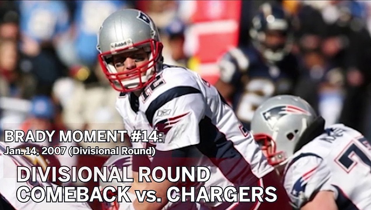 Tom Brady No. 14 Moment: 2006 Divisional Round Comeback vs. Chargers