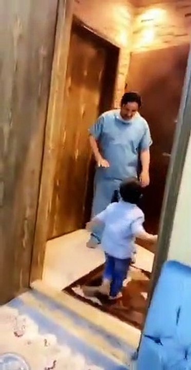 Doctor returns home from hospital