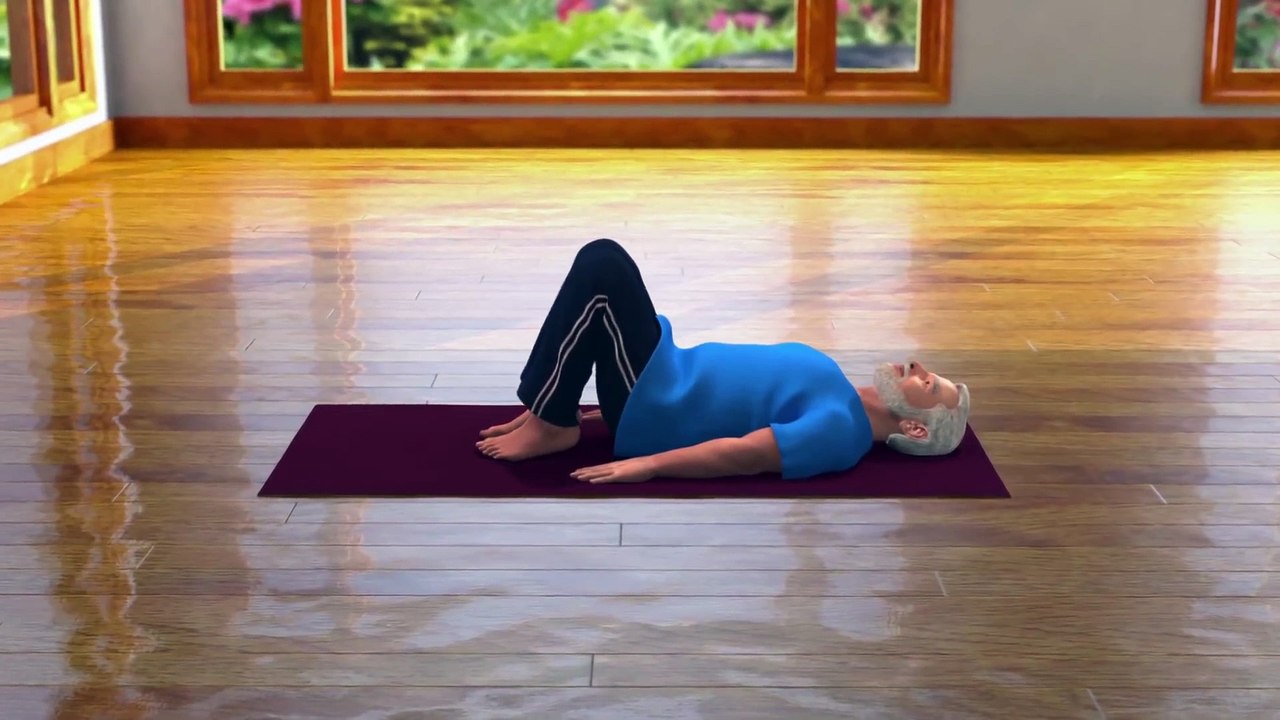 Yoga in 3D: Setubandhasana - English