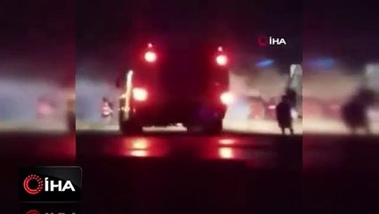 Kalkış sırasında alev alan uçak 8 kişiye mezar oldu