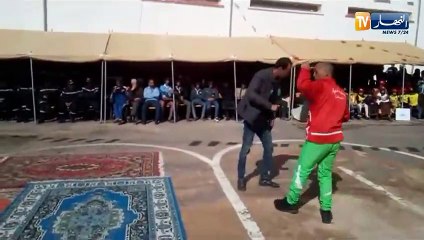 البيض_ الحماية المدنية تستعرض كيفية التدخل في حالة(480P)