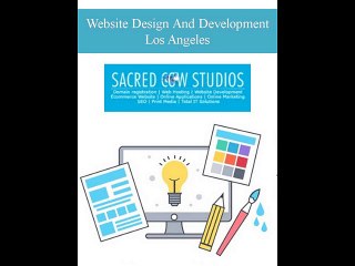 Website Design And Development Los Angeles