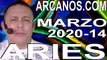 ARIES MARZO 2020 ARCANOS.COM - Horóscopo 29 de marzo al 4 de abril de 2020 - Semana 14