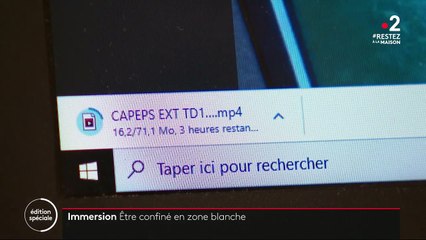 Immersion : être confiné en zone blanche