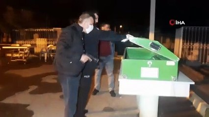 Mezarlıktan gelen kadın çığlığı paniğe neden oldu