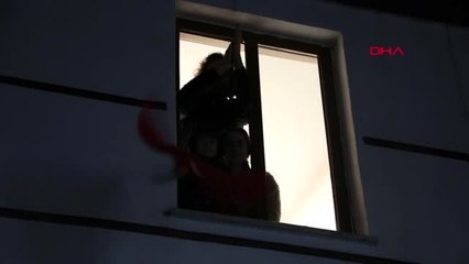 Sivas'ta karantina altındaki öğrencilere moral etkinliği