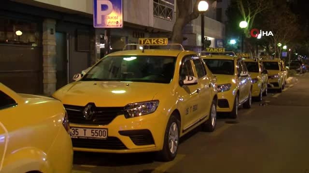 İzmir'de taksicilerin trafiğe çıkışı sınırlandırıldı