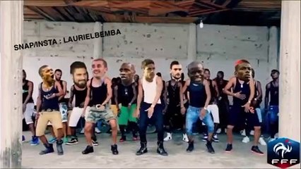 LES BLEUS APRÈS LEUR VICTOIRE FACE À L'URUGUAY LOL