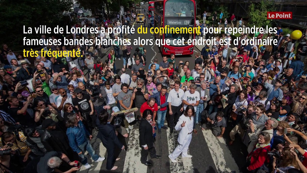 Confinement : le passage piéton d'Abbey Road s'offre un lifting