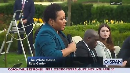 Trump gets into heated exchange with reporter at WH press conference