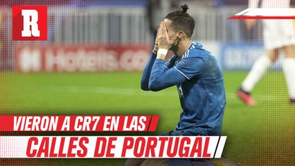 Cristiano Ronaldo, captado en paseo familiar durante cuarentena por COVID-19