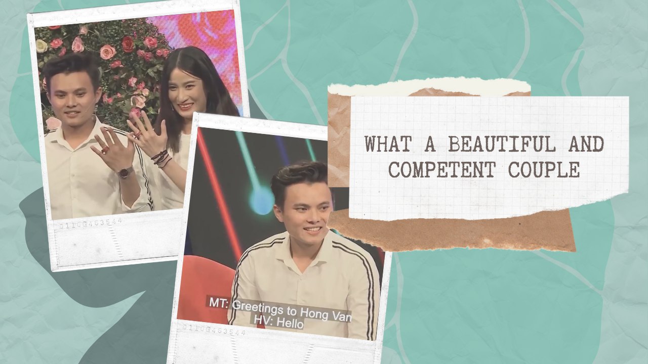 WHAT A BEAUTIFUL AND COMPETENT COUPLE