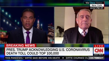 Veteran newsman Dan Rather tears up trying to motivate Americans during coronavirus crisis