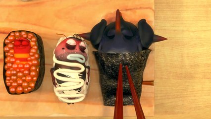 LARVA SEASON3, SUSHI, FUN CARTOONS, PLEASANT EPISODE | 라바 시즌3 | 초밥 | 카툰 | 에피소드