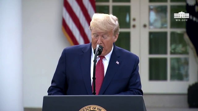 En pleine crise sanitaire, Donald Trump se félicite des audiences de ses points de presse sur le chaînes de télé américaines