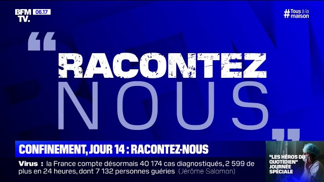 Confinement, jour 14: vous nous racontez vos journées et vos activités