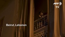 Lebanese applaud coronavirus-battling health workers from balconies