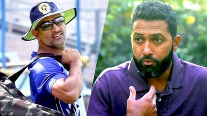 Wasim Jaffer says  Dhoni wanted to earn Rs 30 lakh and live peacefully