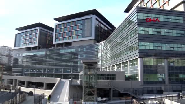 OKMEYDANI EĞİTİM VE ARAŞTIRMA HASTANESİ İÇERİDEN VE HAVADAN GÖRÜNTÜLENDİ