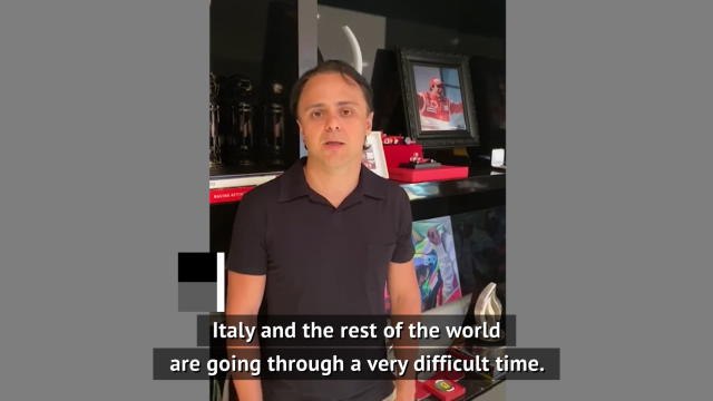 Felipe Massa delivers encouraging message to Italians suffering during coronavirus