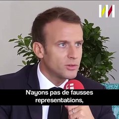 Emmanuel Macron :  "Quand vous avez 7 à 8 enfants par femme, vous ne sortez jamais de la pauvreté"Élysée – Présidence de la République française
