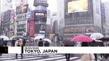 بارش برف در توکیو؛ خبری خوش در روزهای کرونایی