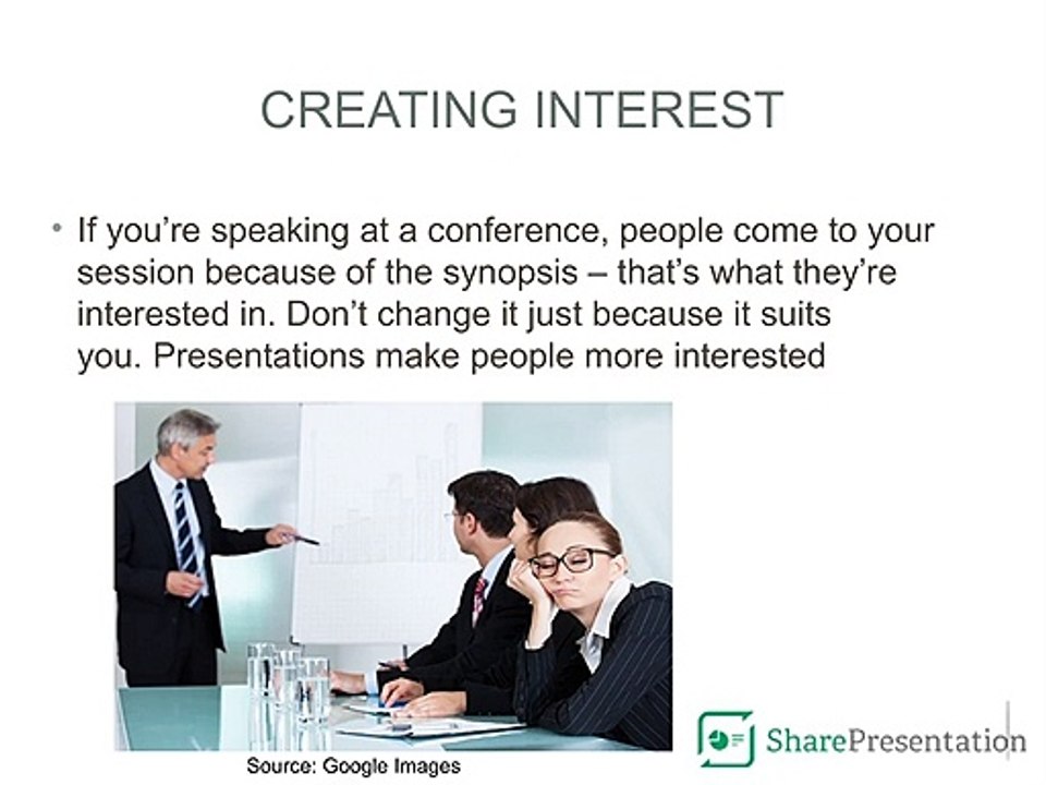 share presentations