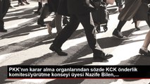 PKK'nın karar alma organlarından sözde KCK önderlik komitesi/yürütme konseyi üyesi Nazife Bilen,...