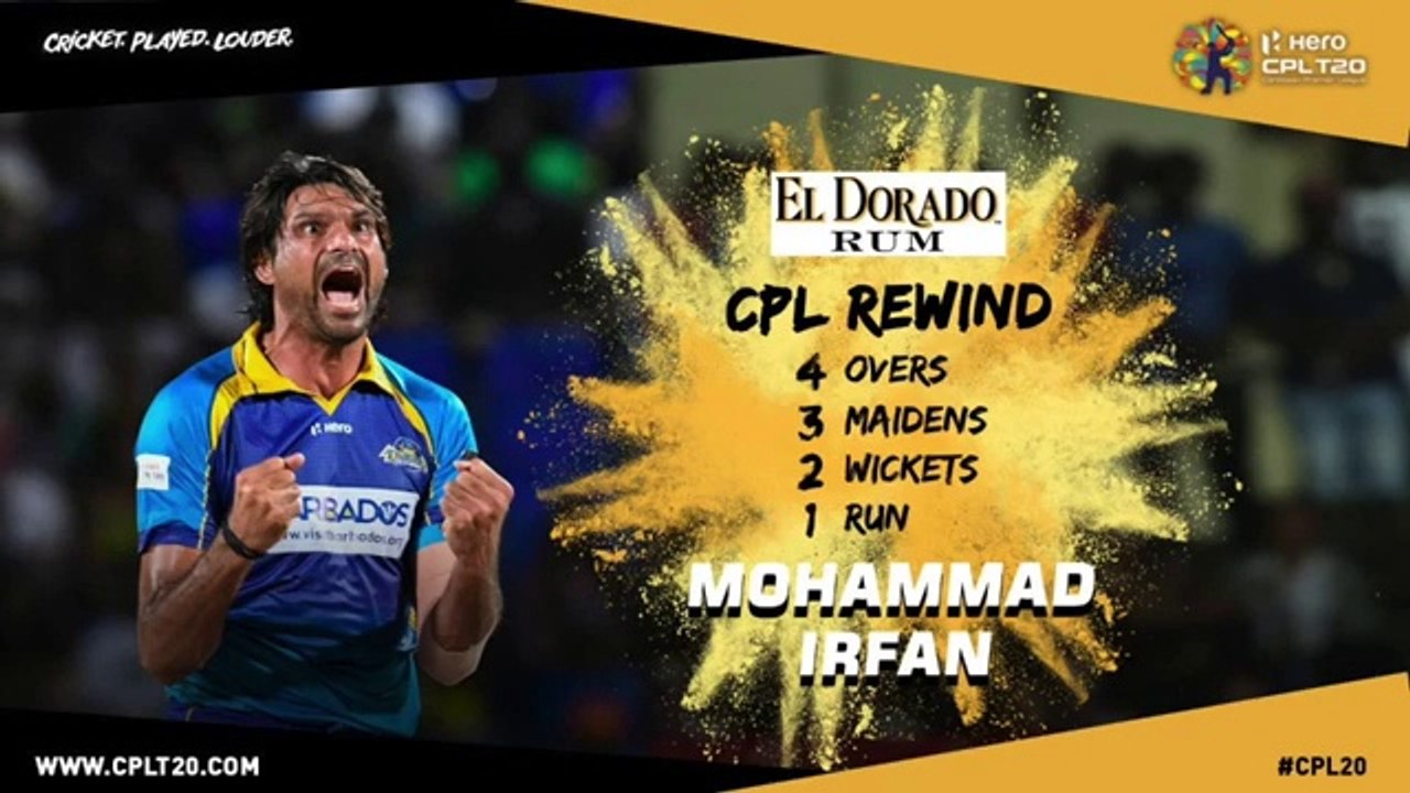 # CPL REWIND _ MOHAMMAD IRFAN _ #CPLRewind #CPL20 #CricketPlayedLouder #MohammadIrfan #ElDorado_Af8ZJ_11POs_360p
