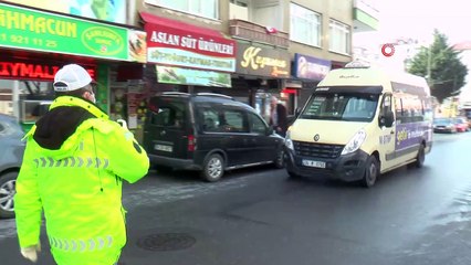 Yüzde 50 yolcu denetimi yapılan minibüste şaşırtan manzara